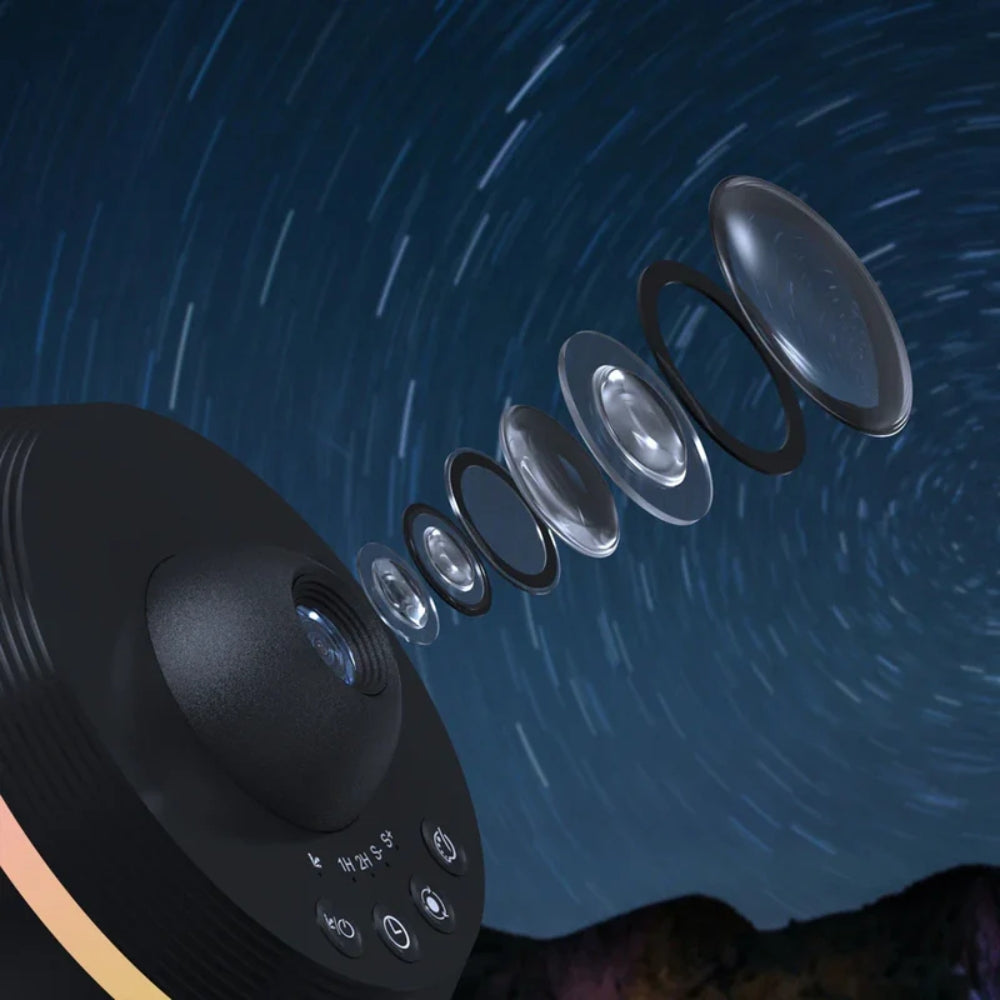 Kosmos-Weltraum-Projektorlampe – Astronomische Tischleuchte