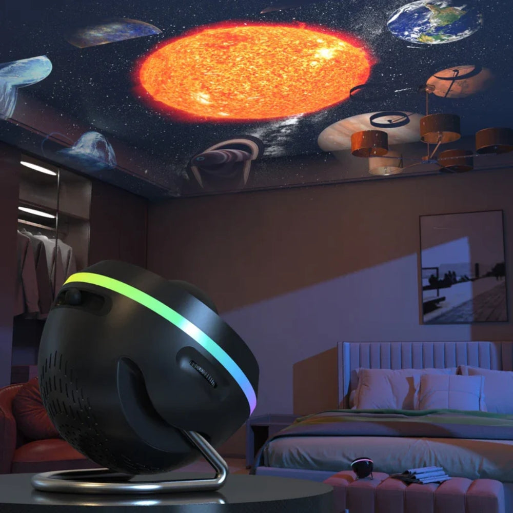 Kosmos-Weltraum-Projektorlampe – Astronomische Tischleuchte