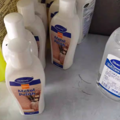 Kratzerentferner für Edelstahl - Beseitigt Kratzer, Rost und Verfärbungen