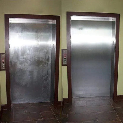 Kratzerentferner für Edelstahl - Beseitigt Kratzer, Rost und Verfärbungen