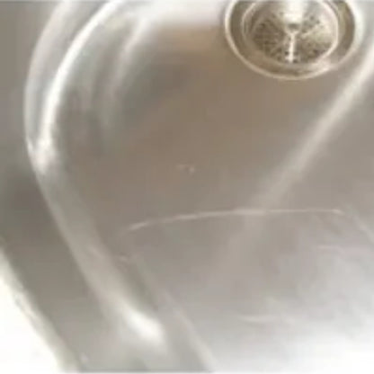 Kratzerentferner für Edelstahl - Beseitigt Kratzer, Rost und Verfärbungen