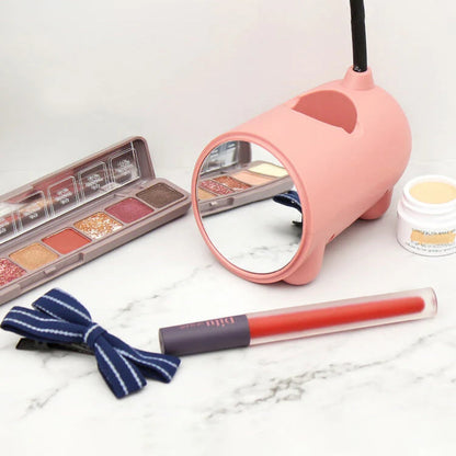 Kreative Hasen-LED-Tischlampe – USB-Touch-Licht mit Stifthalter