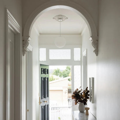 Kreisförmige Pendelleuchte - Hängelampe mit Schutzart IP44 für Innenräume