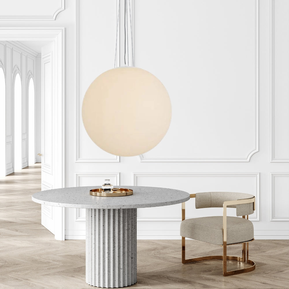 Kreisförmige Pendelleuchte - Hängelampe mit Schutzart IP44 für Innenräume