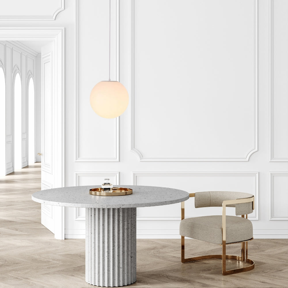 Kreisförmige Pendelleuchte - Hängelampe mit Schutzart IP44 für Innenräume