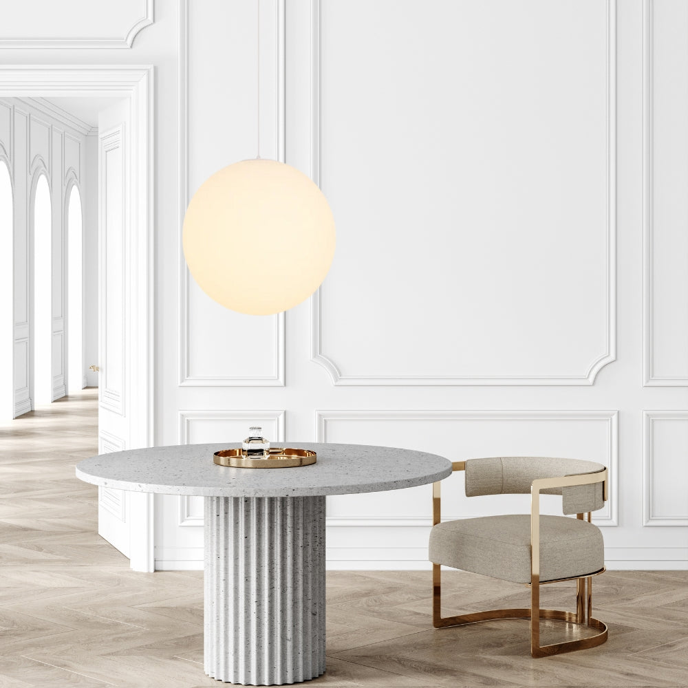 Kreisförmige Pendelleuchte - Hängelampe mit Schutzart IP44 für Innenräume