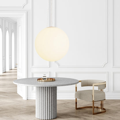 Kreisförmige Pendelleuchte - Hängelampe mit Schutzart IP44 für Innenräume