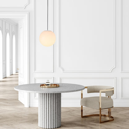 Kreisförmige Pendelleuchte - Hängelampe mit Schutzart IP44 für Innenräume