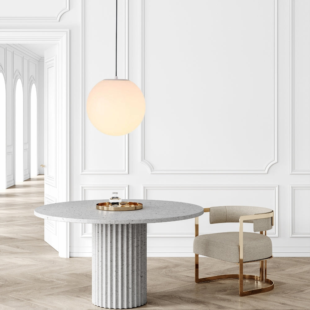 Kreisförmige Pendelleuchte - Hängelampe mit Schutzart IP44 für Innenräume