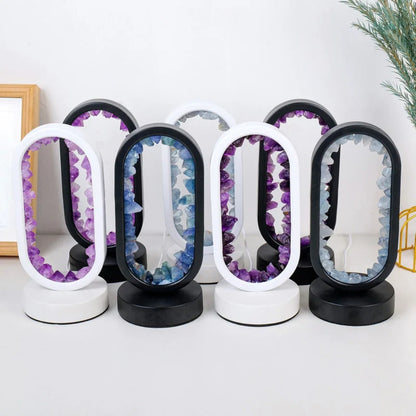 Kristall-Tischleuchte Serenity – Sanfter Schein mit beruhigender Wirkung