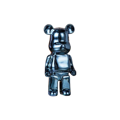 Künstlerische Bärenskulptur - Dekorative Kunst für Heim und Büro