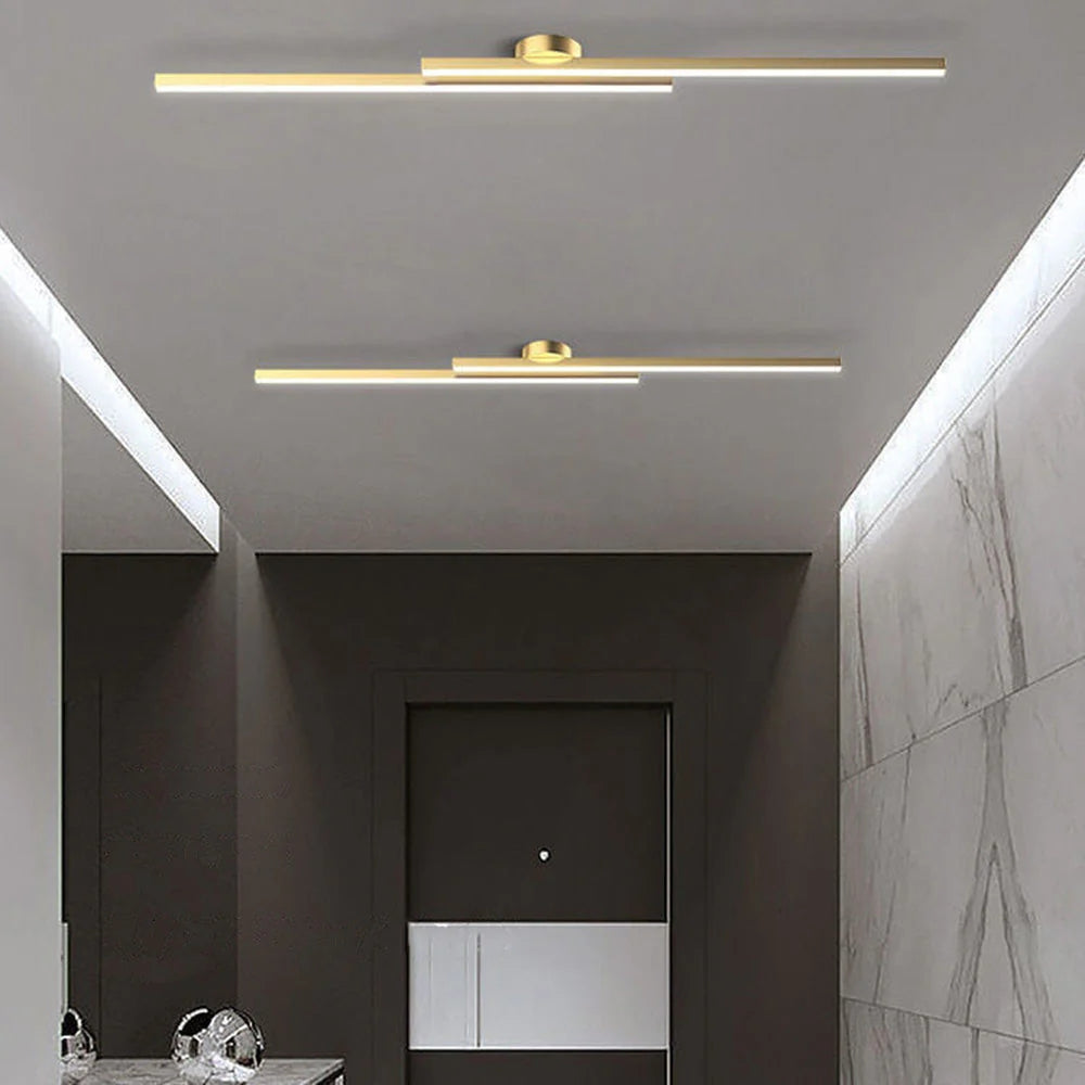 Längliche Deckenleuchte – Moderne Flache LED