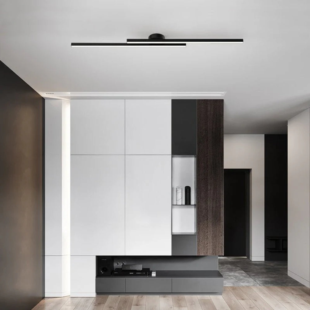 Längliche Deckenleuchte – Moderne Flache LED