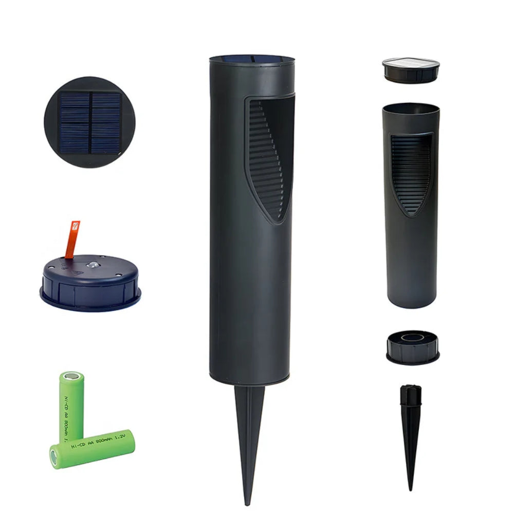 Lange Garten Stehlampe – Wetterfeste LED Außenleuchte