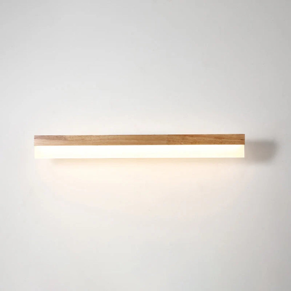 LED-Badezimmerleuchte - Bogenförmige, rechteckige Leuchte mit Umgebungslicht