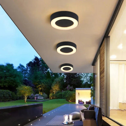 LED-Deckenleuchte für den Außenbereich - Wasserdichtes Licht für die Anbaumontage