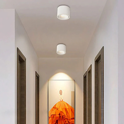 LED-Deckenleuchte mit Verstellbarem Winkel – Kompakte Aufbauleuchte