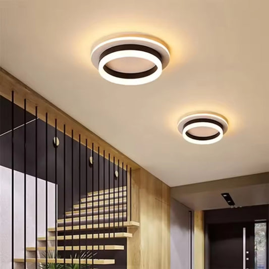 LED-Deckenleuchte – Moderne Deckenaufbauleuchte im Halo-Design
