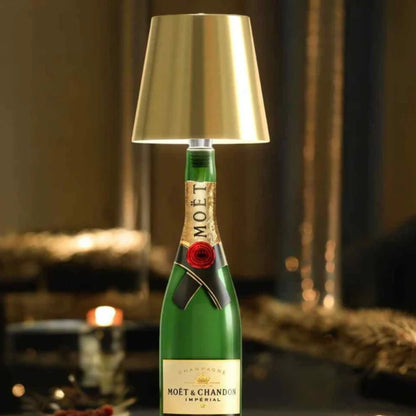 LED-Korkenlampe - Wiederaufladbare Flaschenaufsatzleuchte