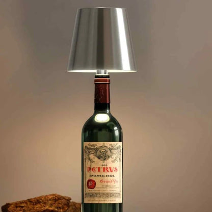 LED-Korkenlampe - Wiederaufladbare Flaschenaufsatzleuchte