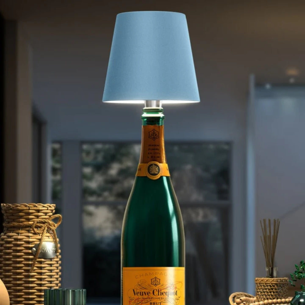 LED-Korkenlampe - Wiederaufladbare Flaschenaufsatzleuchte