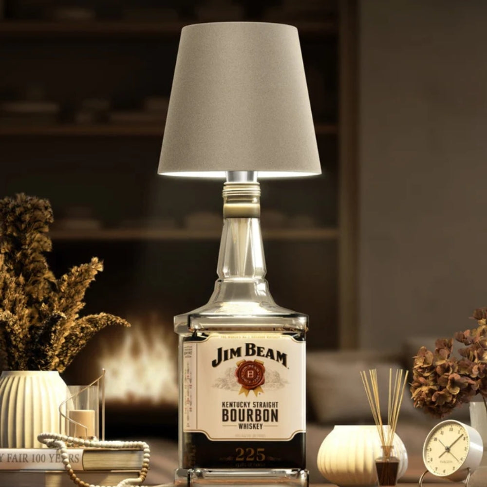 LED-Korkenlampe - Wiederaufladbare Flaschenaufsatzleuchte