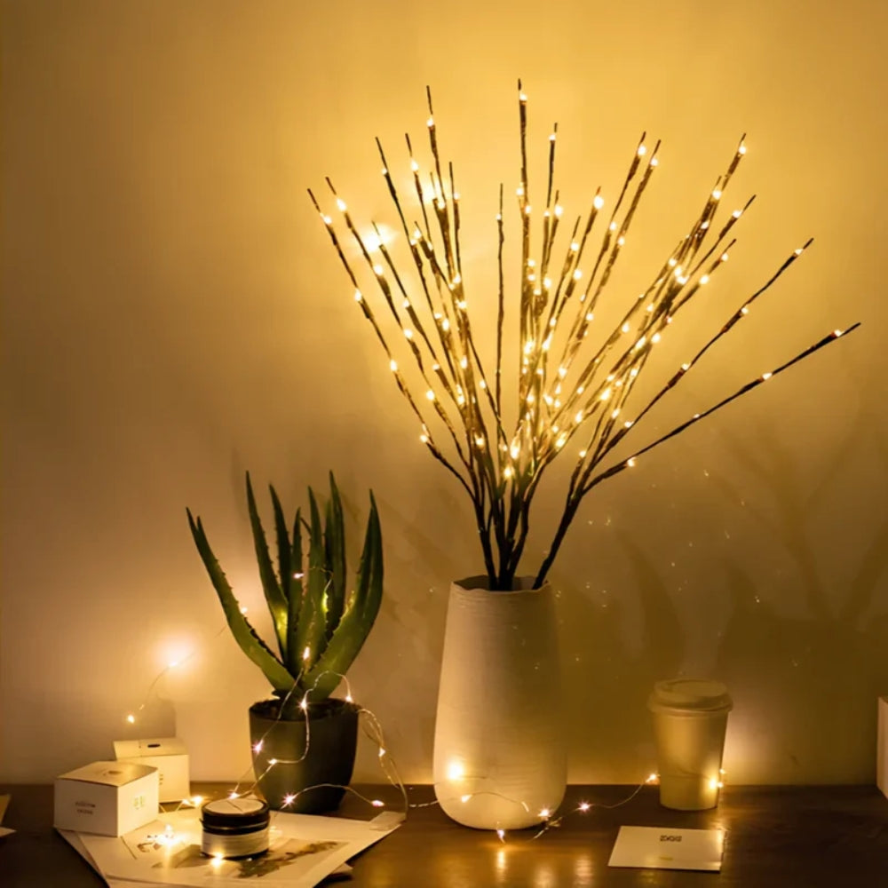 LED Leuchtzweige - Flexibel Dekolampe für das Wohnambiente