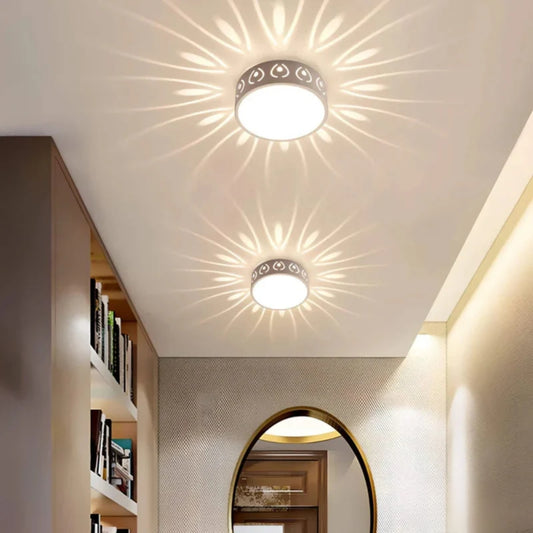 LED Light Deckenleuchte - Sanftes Leuchten mit klarem Design