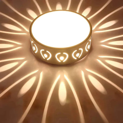 LED Light Deckenleuchte - Sanftes Leuchten mit klarem Design