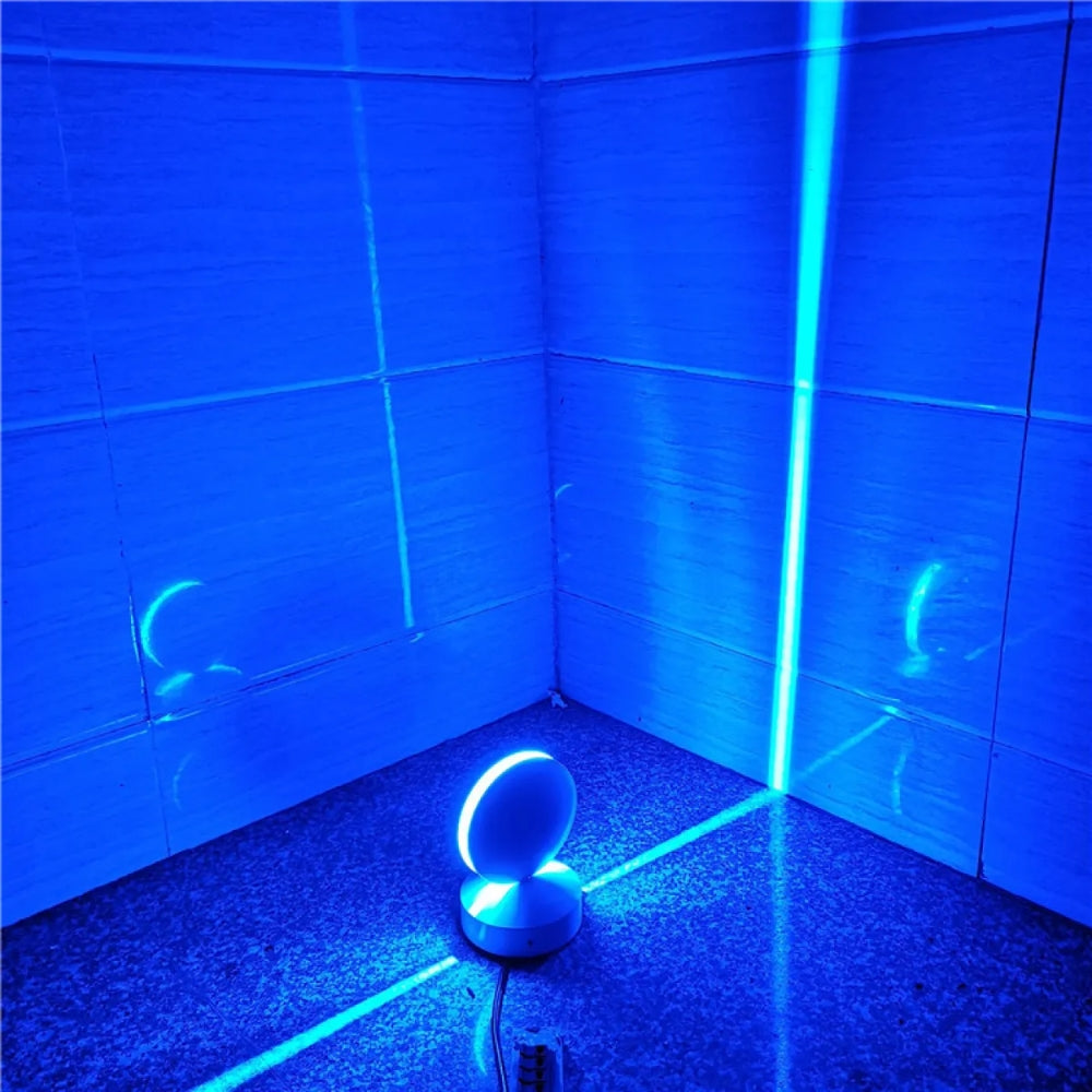 LED Projektions-Deckenleuchte – Verstellbare Wandleuchte mit Drehbarem Strahleffekt