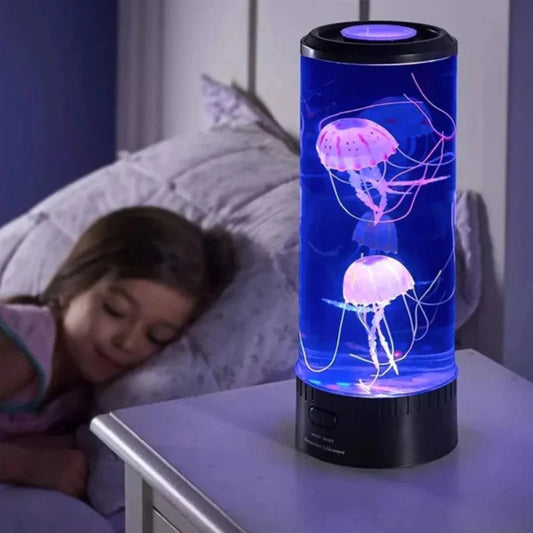 LED-Quallen-Tischlampe – Ozean-inspirierte Dekorationsleuchte