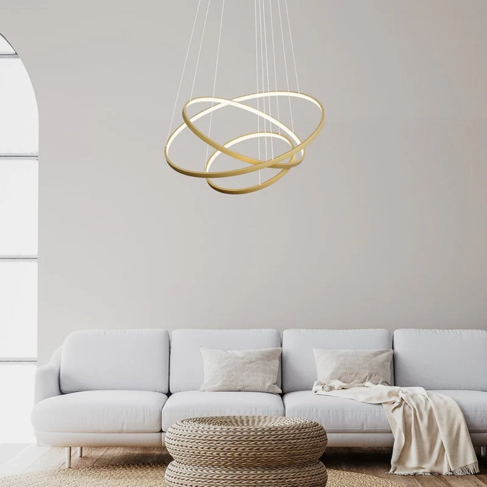 LED-Ring-Pendelleuchte – Verstellbares Design & Modernes Licht