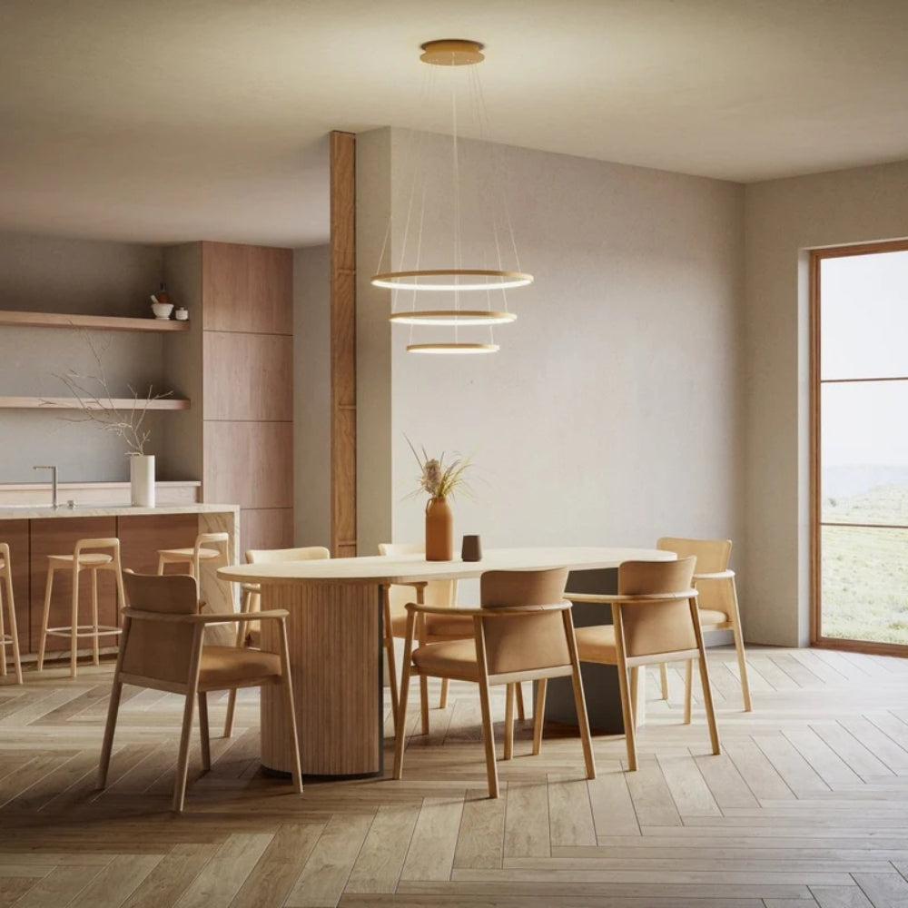 LED-Ring-Pendelleuchte – Verstellbares Design & Modernes Licht
