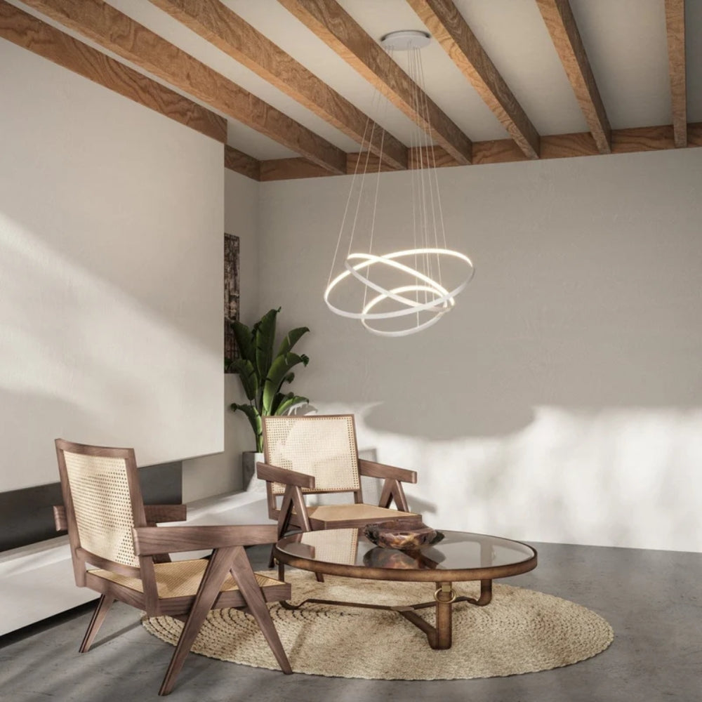 LED-Ring-Pendelleuchte – Verstellbares Design & Modernes Licht