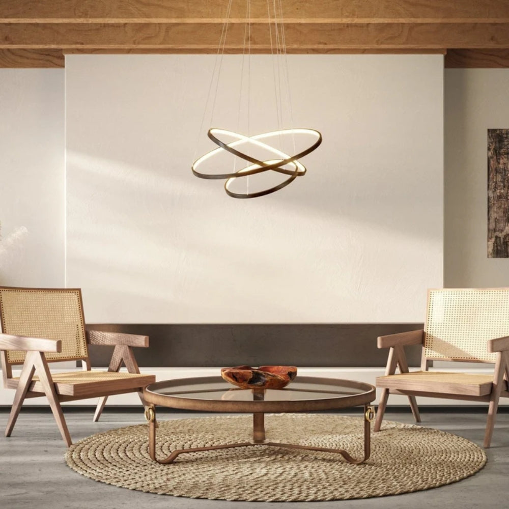 LED-Ring-Pendelleuchte – Verstellbares Design & Modernes Licht