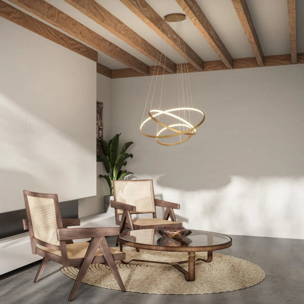 LED-Ring-Pendelleuchte – Verstellbares Design & Modernes Licht