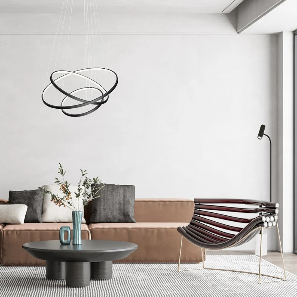 LED-Ring-Pendelleuchte – Verstellbares Design & Modernes Licht