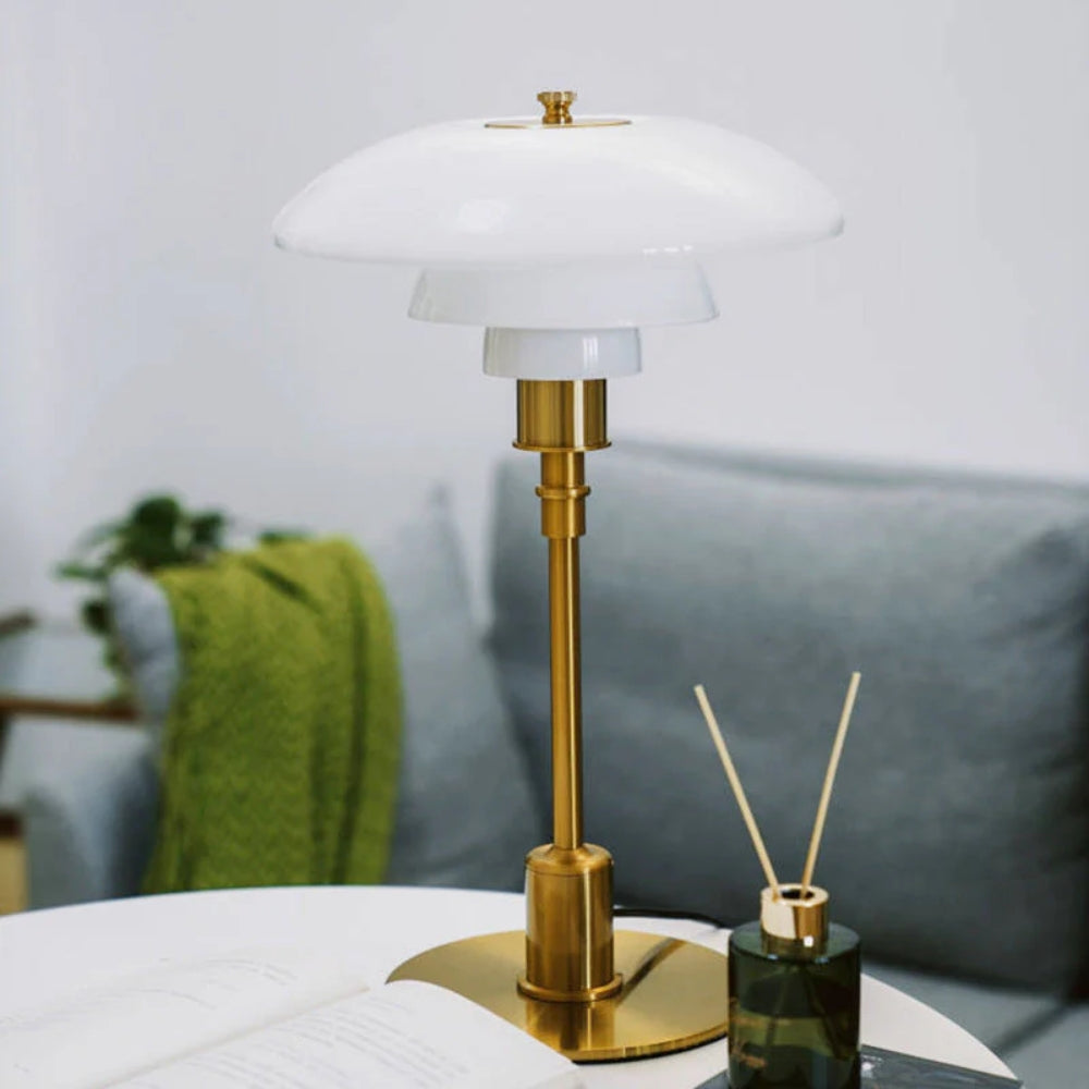 LED-Tischlampe mit Drehdimmer – Skandinavische LED-Beleuchtung