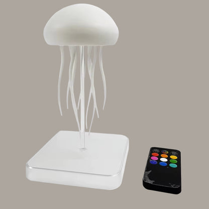 LED-Tischleuchte mit Fernbedienung – Rotierendes Quallen-Design