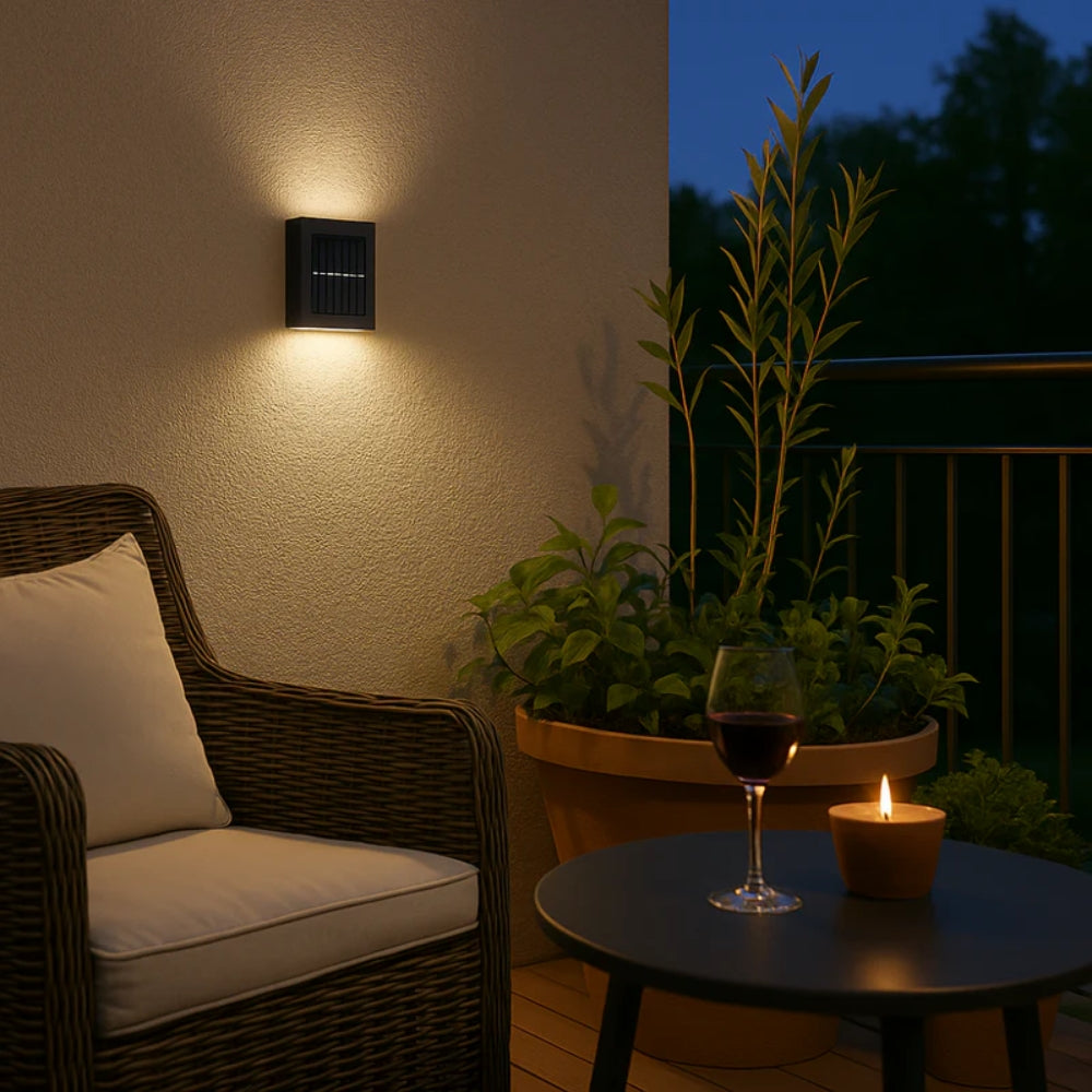 LED Wandleuchte – Kabellos & Wetterfest für Außenbereiche