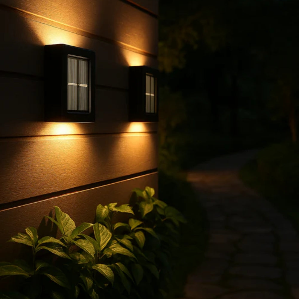 LED Wandleuchte – Kabellos & Wetterfest für Außenbereiche