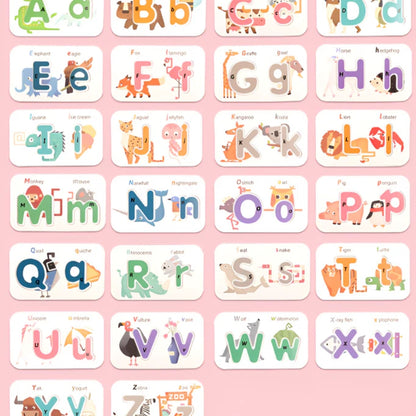 Lernkarten mit Tiermotiven - Sprach- und Zahlenerkennungshilfe für Kinder