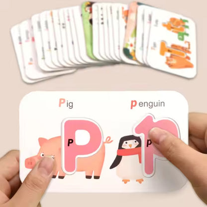 Lernkarten mit Tiermotiven - Sprach- und Zahlenerkennungshilfe für Kinder