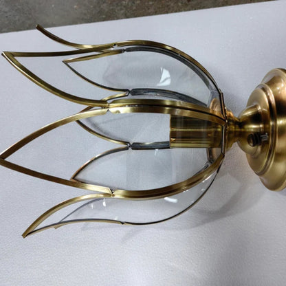 Lotus inspirierte Deckenleuchte - Einzelbeleuchtung Warmes Licht