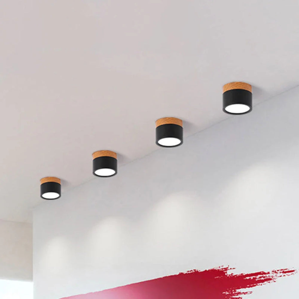 Macaron LED-Deckenleuchte – Zylindrische Oberflächenmontierte Leuchte