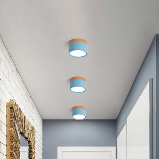 Macaron LED-Deckenleuchte – Zylindrische Oberflächenmontierte Leuchte