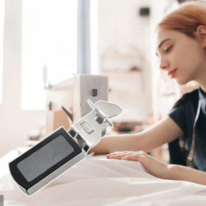 Magnetische Anleitung für die Nähmaschine - gleichmäßige Nähte für jeden Stoff