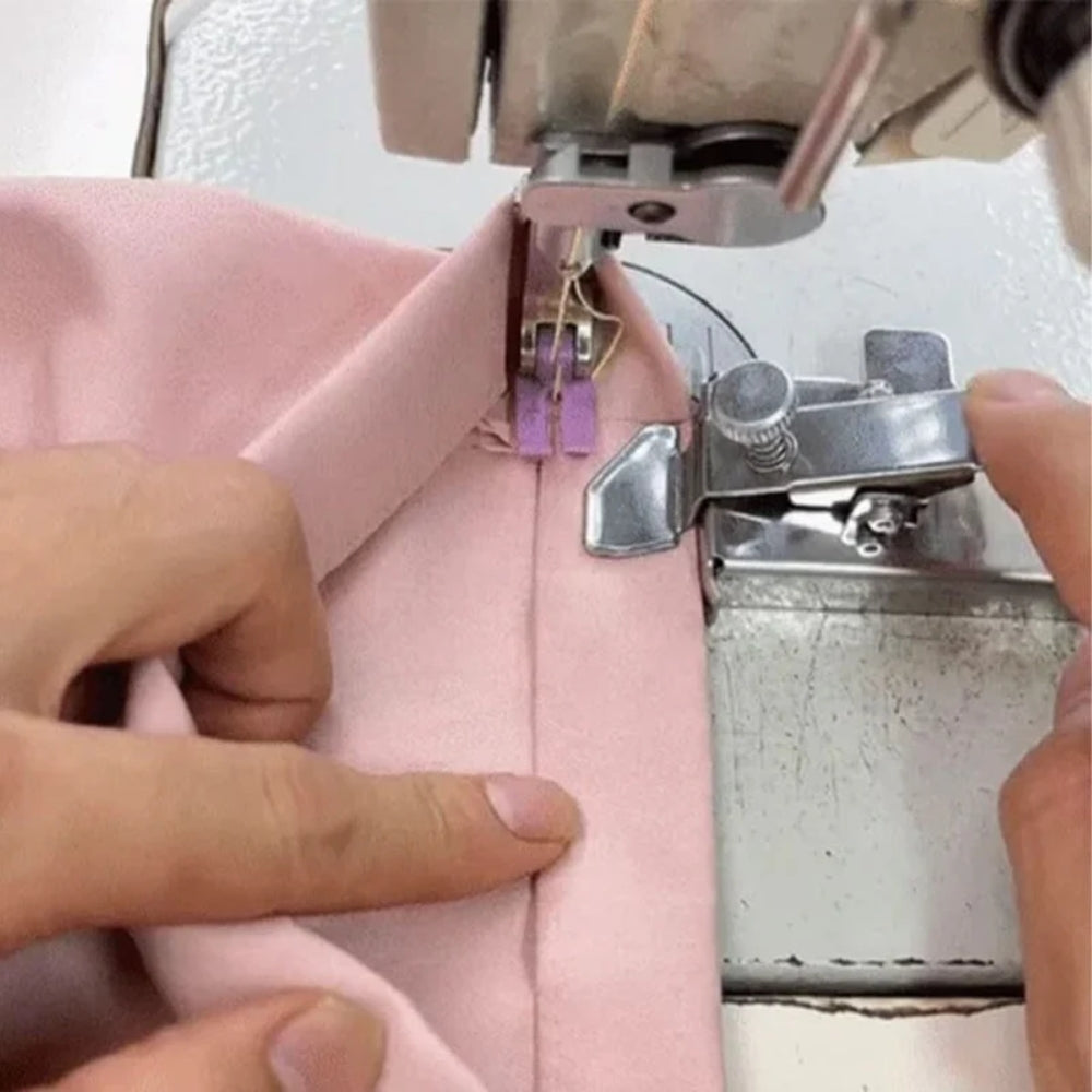 Magnetische Anleitung für die Nähmaschine - gleichmäßige Nähte für jeden Stoff
