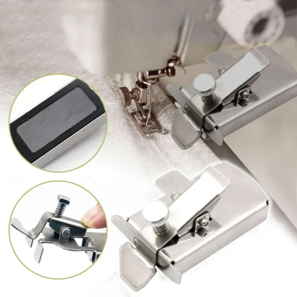 Magnetische Anleitung für die Nähmaschine - gleichmäßige Nähte für jeden Stoff