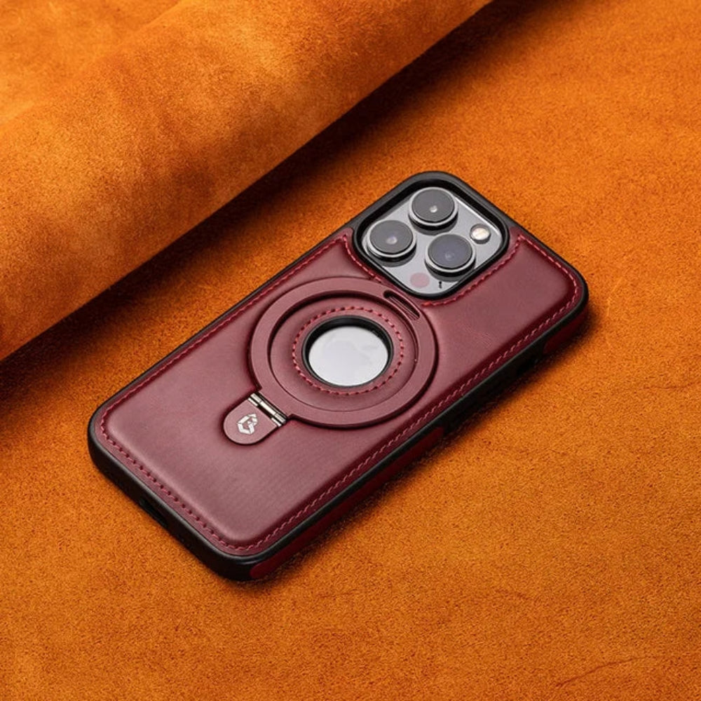 Magnetische iPhone-Hülle - Schlanke Hülle mit unsichtbarem Ringständer